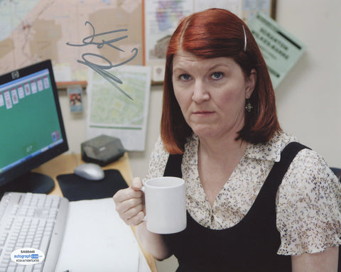 Kate Flannery The Office Signed Autograph 8x10 Photo ACOA