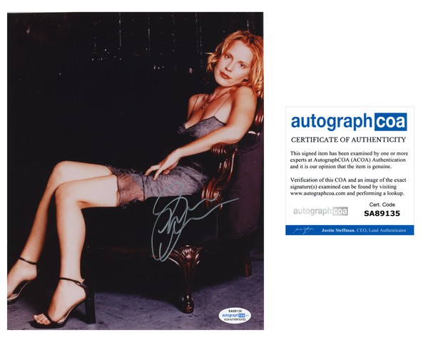 Elisabeth Rohm Angel Buffy Signed Autograph 8x10 Photo ACOA