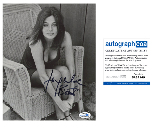 Jacqueline Bisset Bullitt Signed Autograph 8x10 Photo ACOA