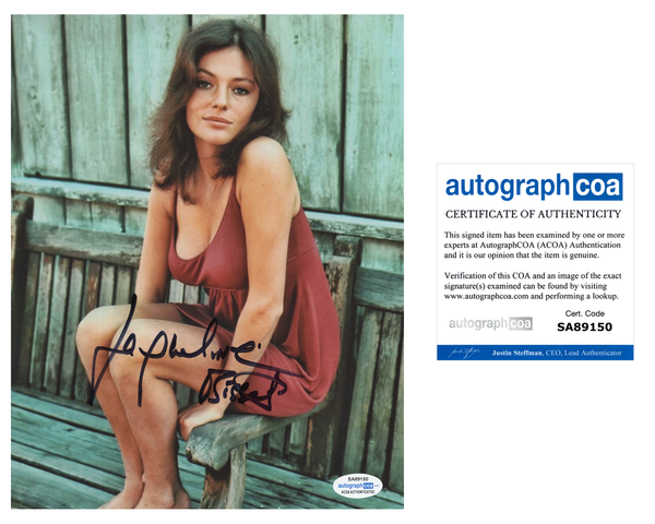 Jacqueline Bisset Bullitt Signed Autograph 8x10 Photo ACOA