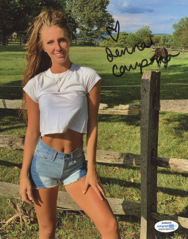 Jenna Compono The Challenge MTV Signed Autograph 8x10 Photo ACOA