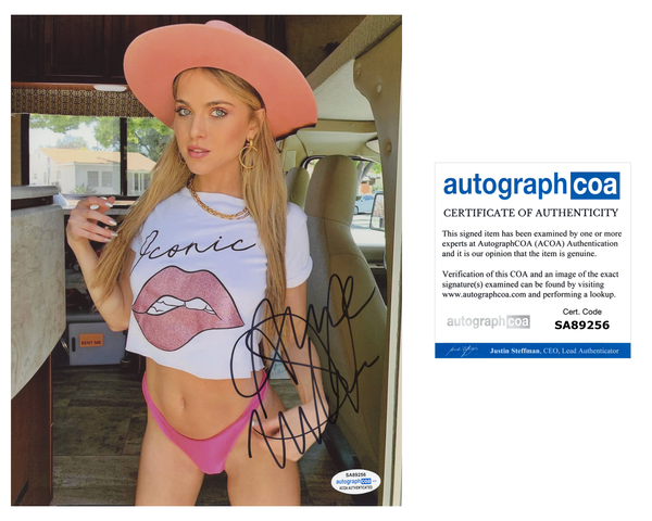 Anne Winters Sexy Signed Autograph 8x10 Photo ACOA