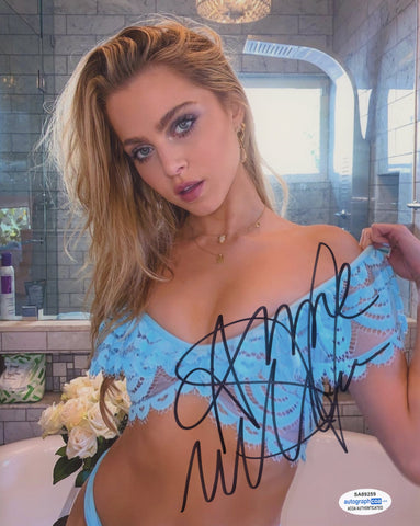 Anne Winters Sexy Signed Autograph 8x10 Photo ACOA