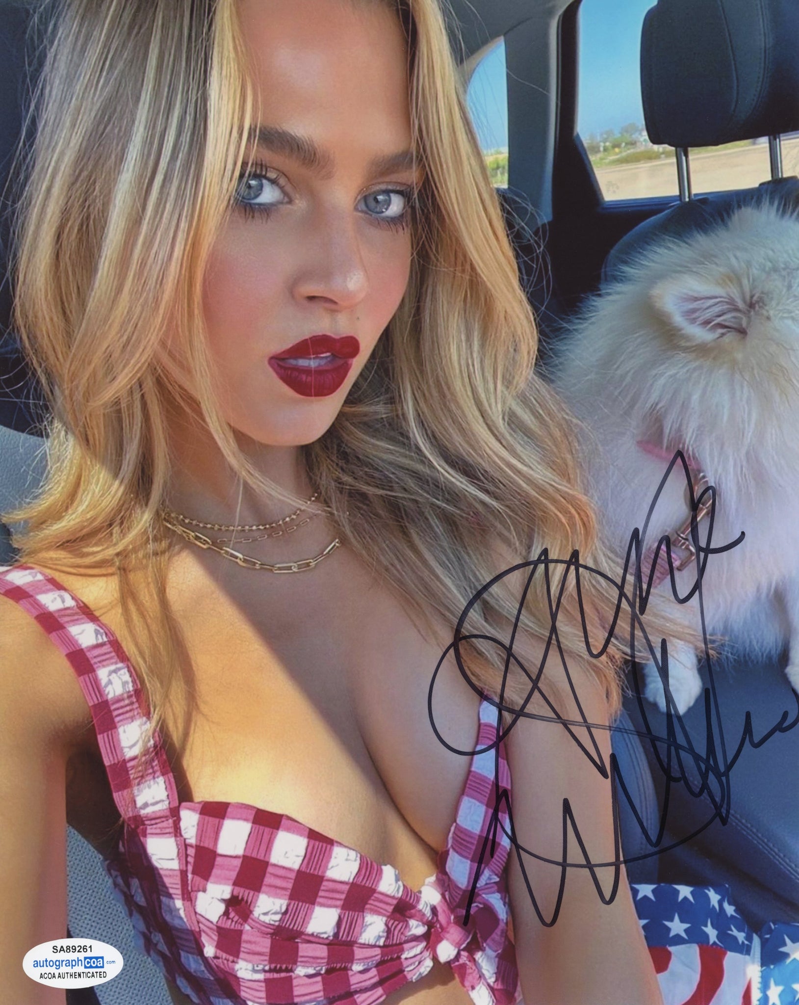 Anne Winters Sexy Signed Autograph 8x10 Photo ACOA