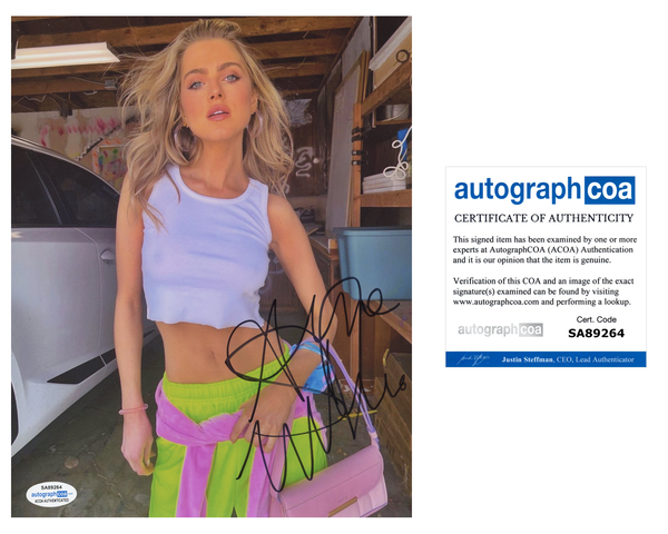 Anne Winters Sexy Signed Autograph 8x10 Photo ACOA