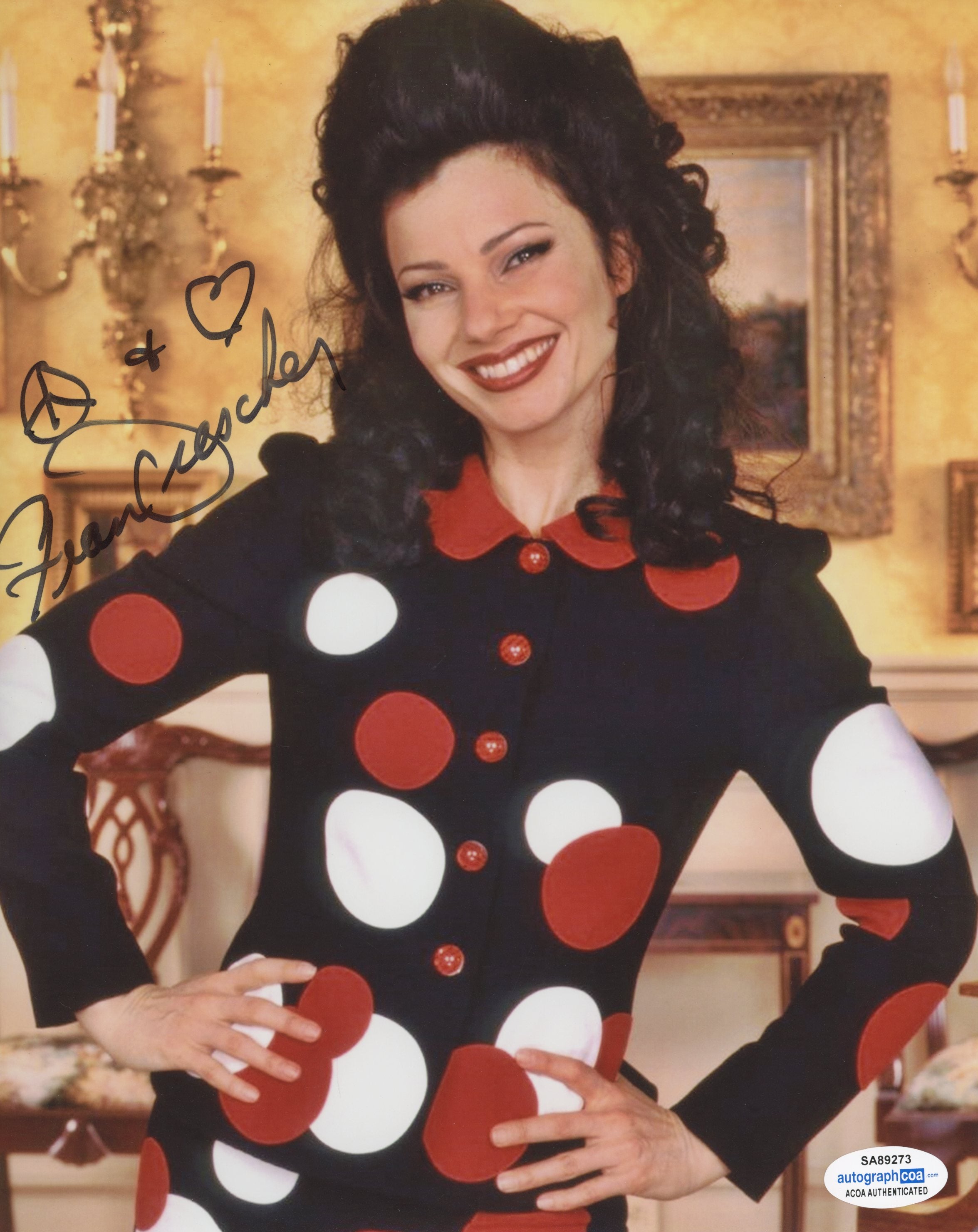 Fran Drescher Sexy The Nanny Signed Autograph 8x10 Photo ACOA | Outlaw  Hobbies Authentic Autographs