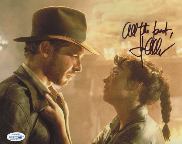 Karen Allen Indiana Jones Signed Autograph 8x10 Photo ACOA