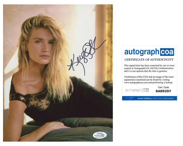 Kelly Lynch Sexy Drugstore Cowboy Signed Autograph 8x10 Photo ACOA