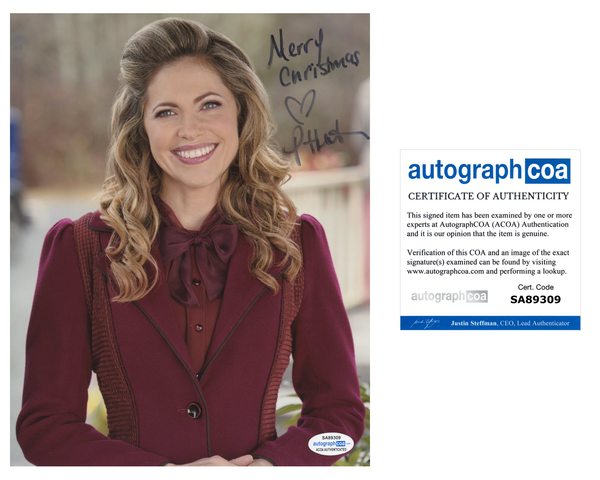 Pascale Hutton When Calls the Heart Signed Autograph 8x10 Photo ACOA