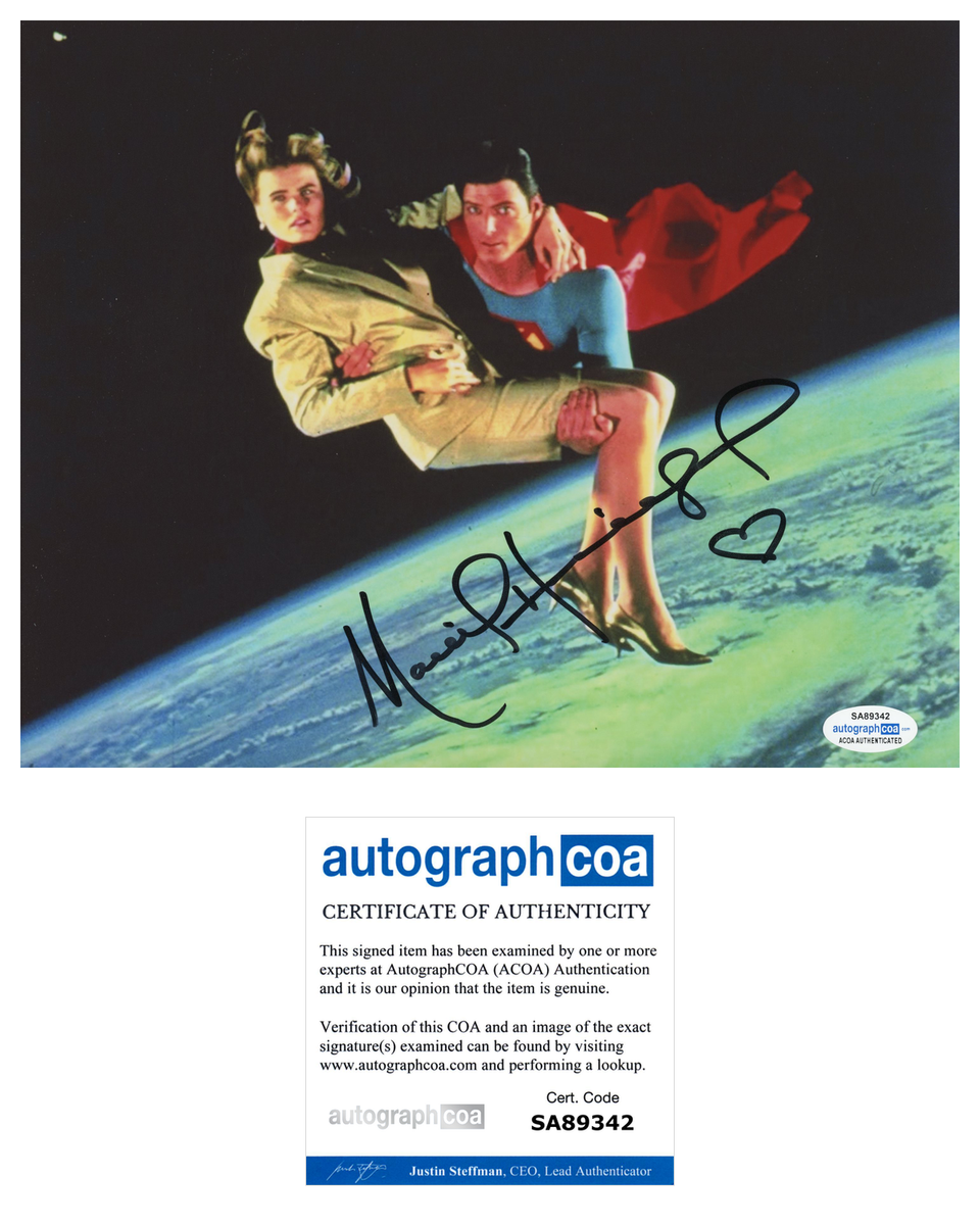 Mariel Hemingway Superman Sexy Signed Autograph 8x10 Photo ACOA ...