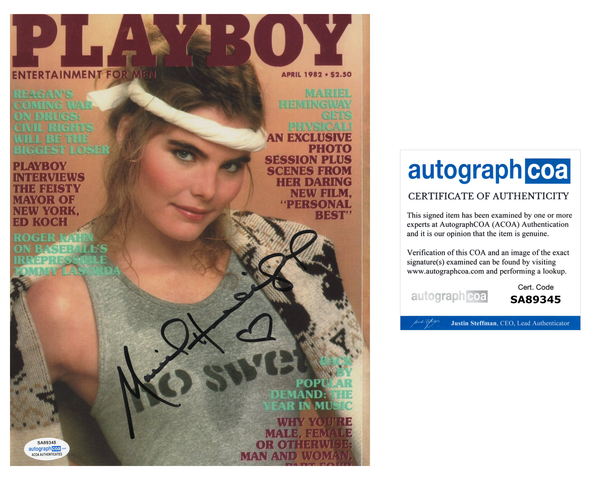Mariel Hemingway Superman Sexy Signed Autograph 8x10 Photo ACOA