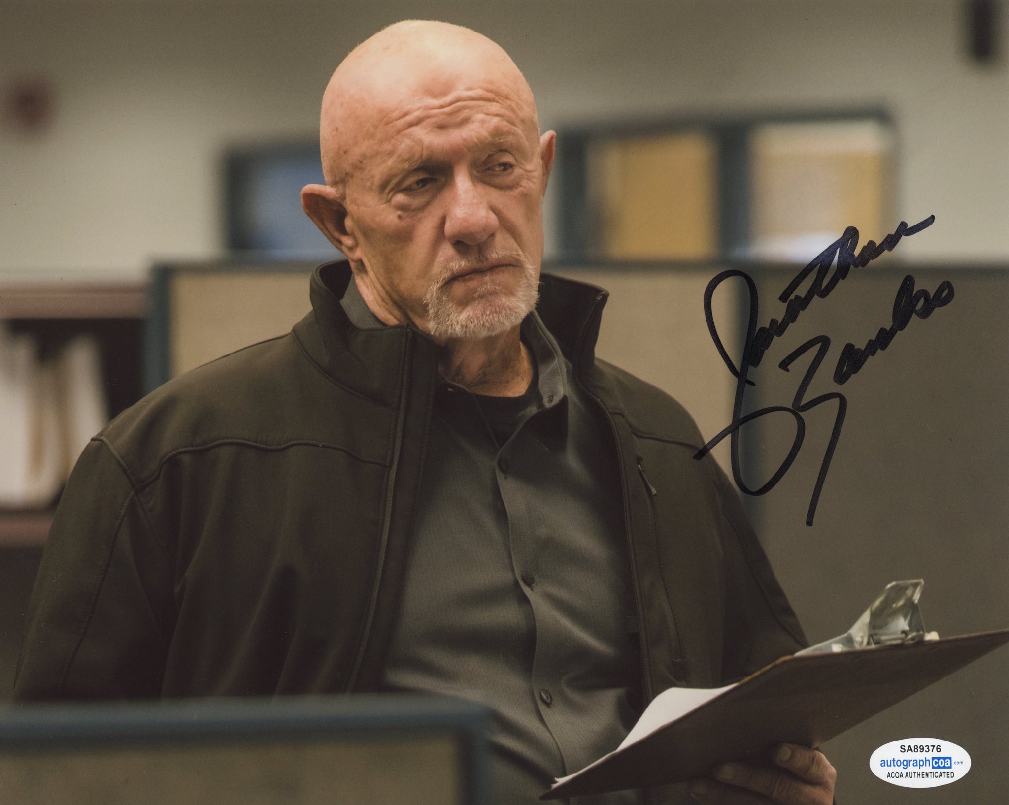 Jonathan Banks Better Call Saul Signed Autograph 8x10 Photo ACOA