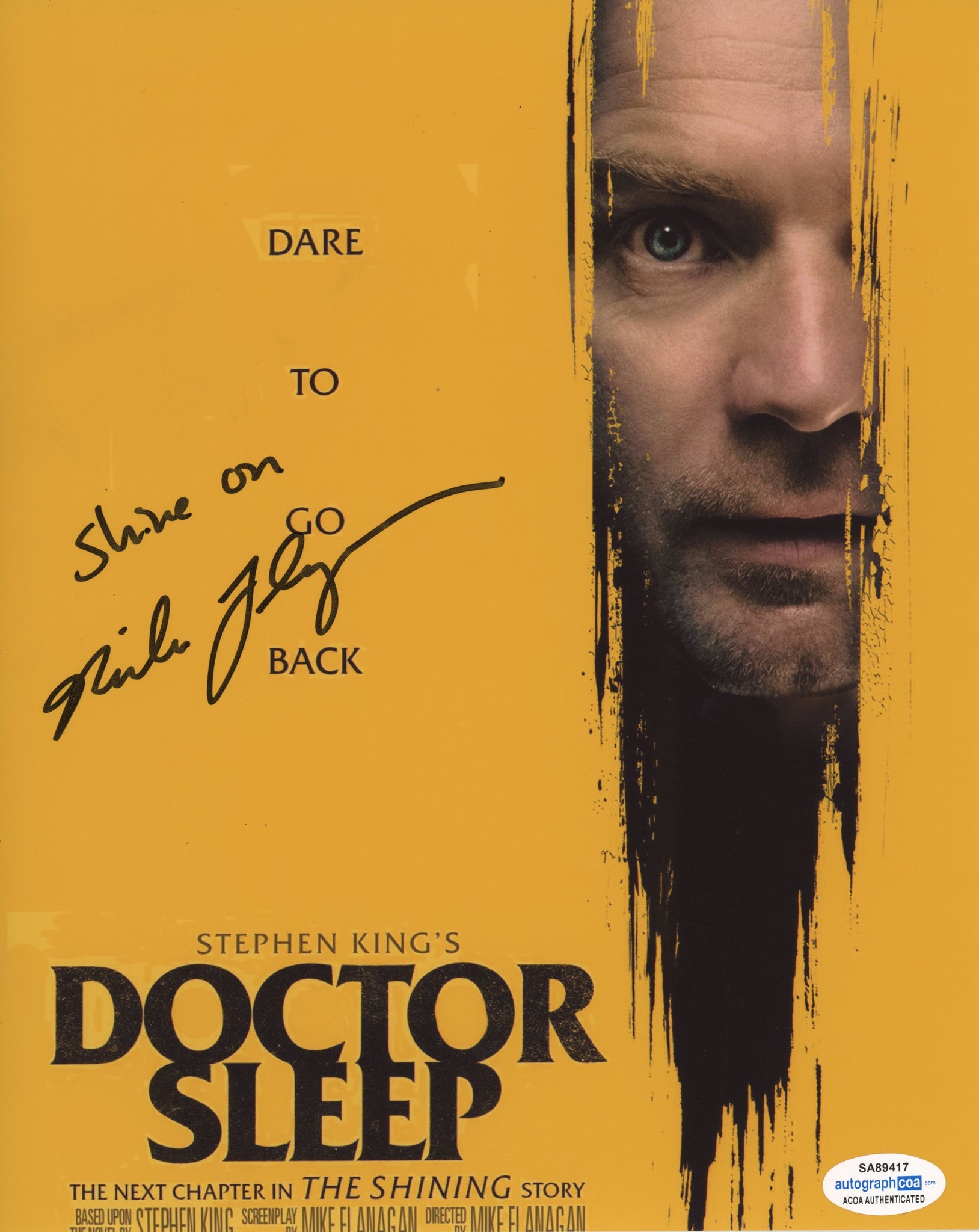 Mike Flanagan Doctor Sleep Signed Autograph 8x10 Photo ACOA