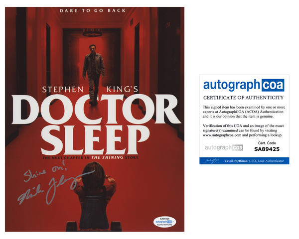 Mike Flanagan Doctor Sleep Signed Autograph 8x10 Photo ACOA Stephen King