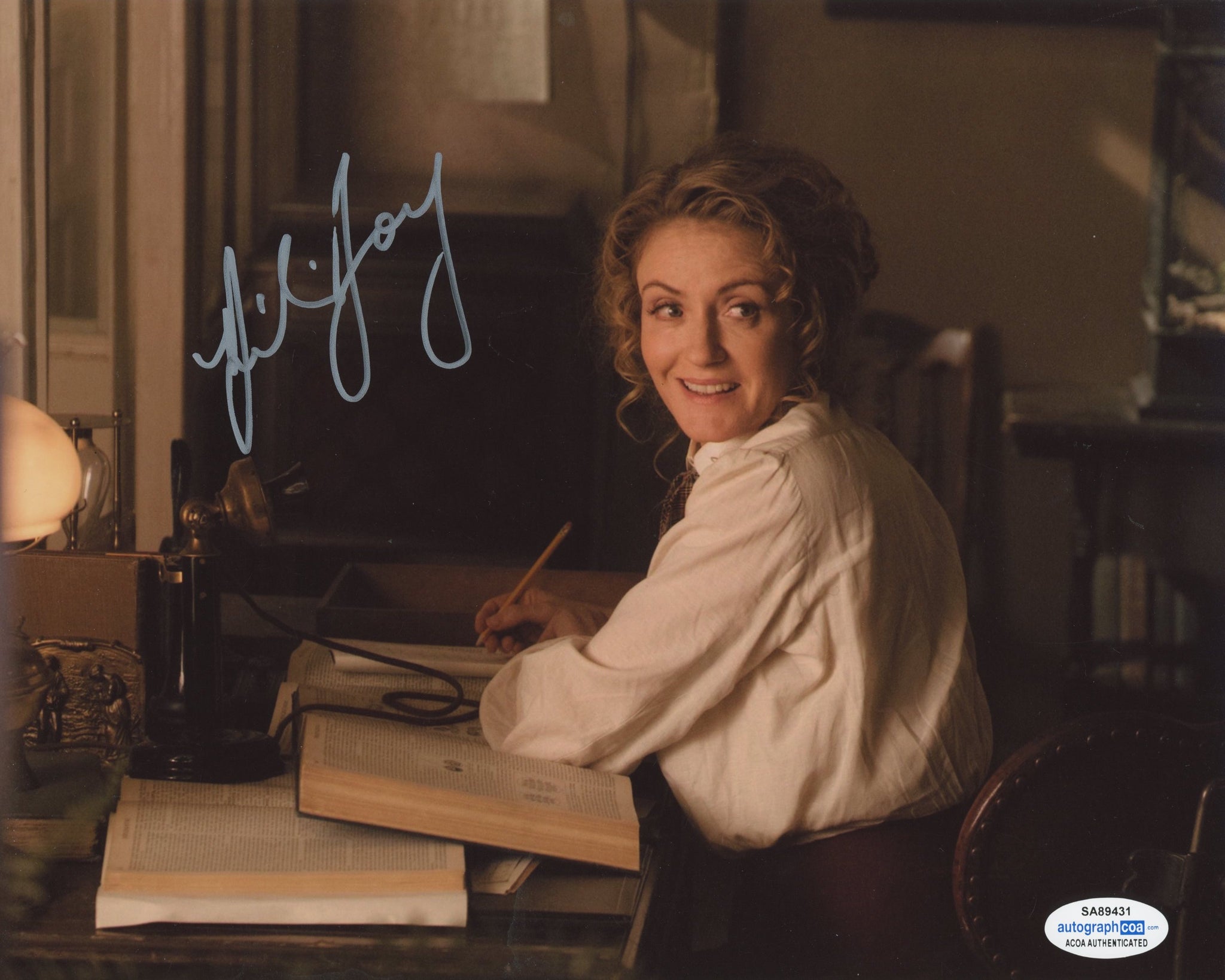 Helene Joy Murdoch Mysteries Signed Autograph 8x10 Photo ACOA