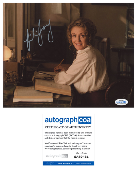 Helene Joy Murdoch Mysteries Signed Autograph 8x10 Photo ACOA