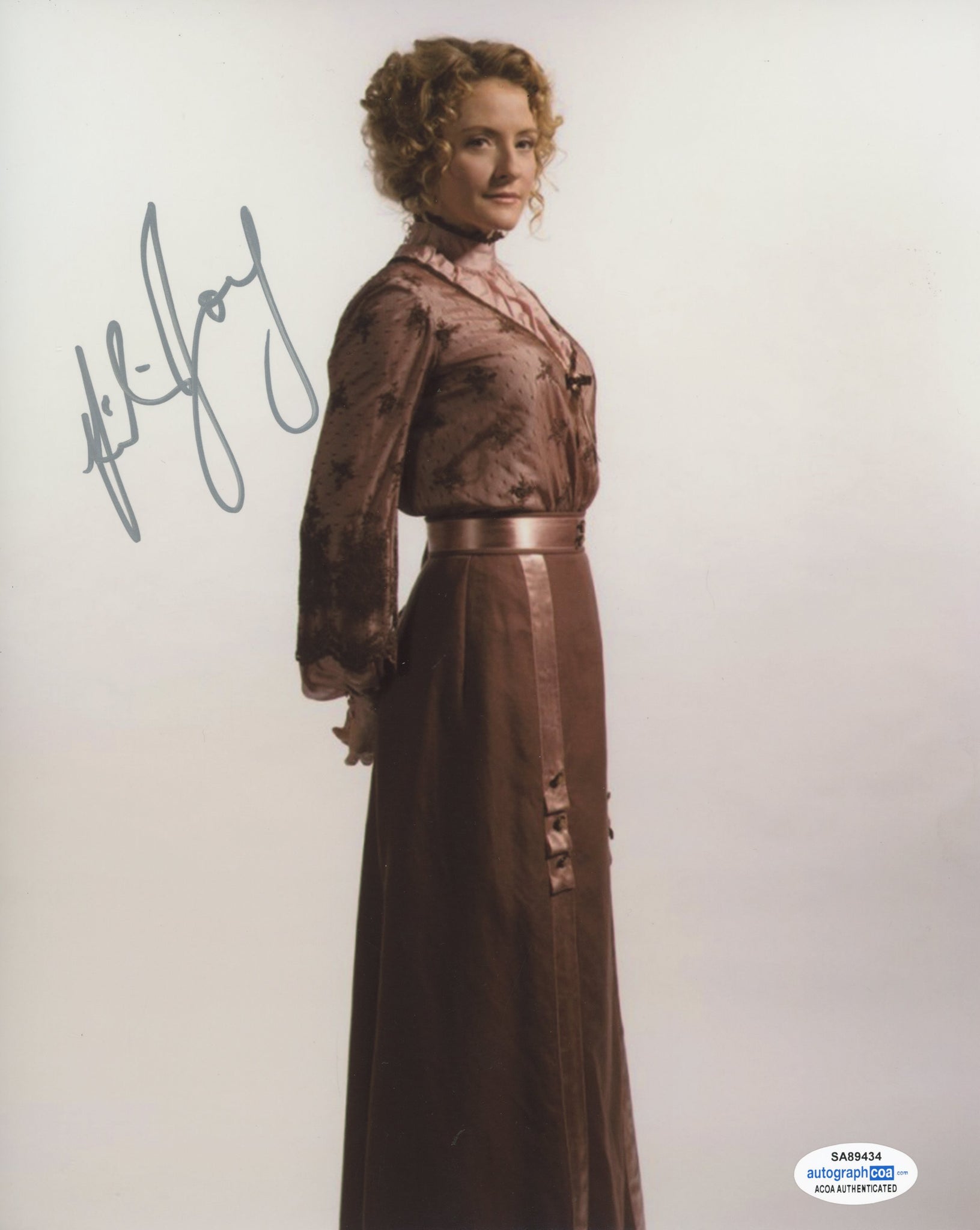 Helene Joy Murdoch Mysteries Signed Autograph 8x10 Photo ACOA