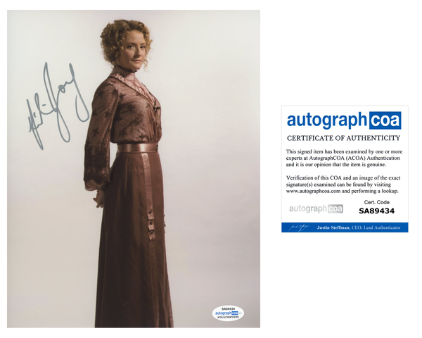 Helene Joy Murdoch Mysteries Signed Autograph 8x10 Photo ACOA