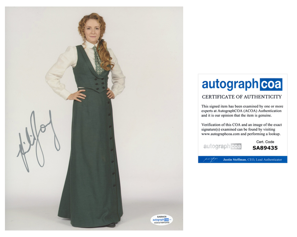 Helene Joy Murdoch Mysteries Signed Autograph 8x10 Photo ACOA