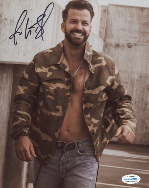 Johnny Bananas MTV The Challenge Signed Autograph 8x10 Photo ACOA