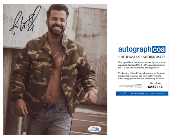 Johnny Bananas MTV The Challenge Signed Autograph 8x10 Photo ACOA