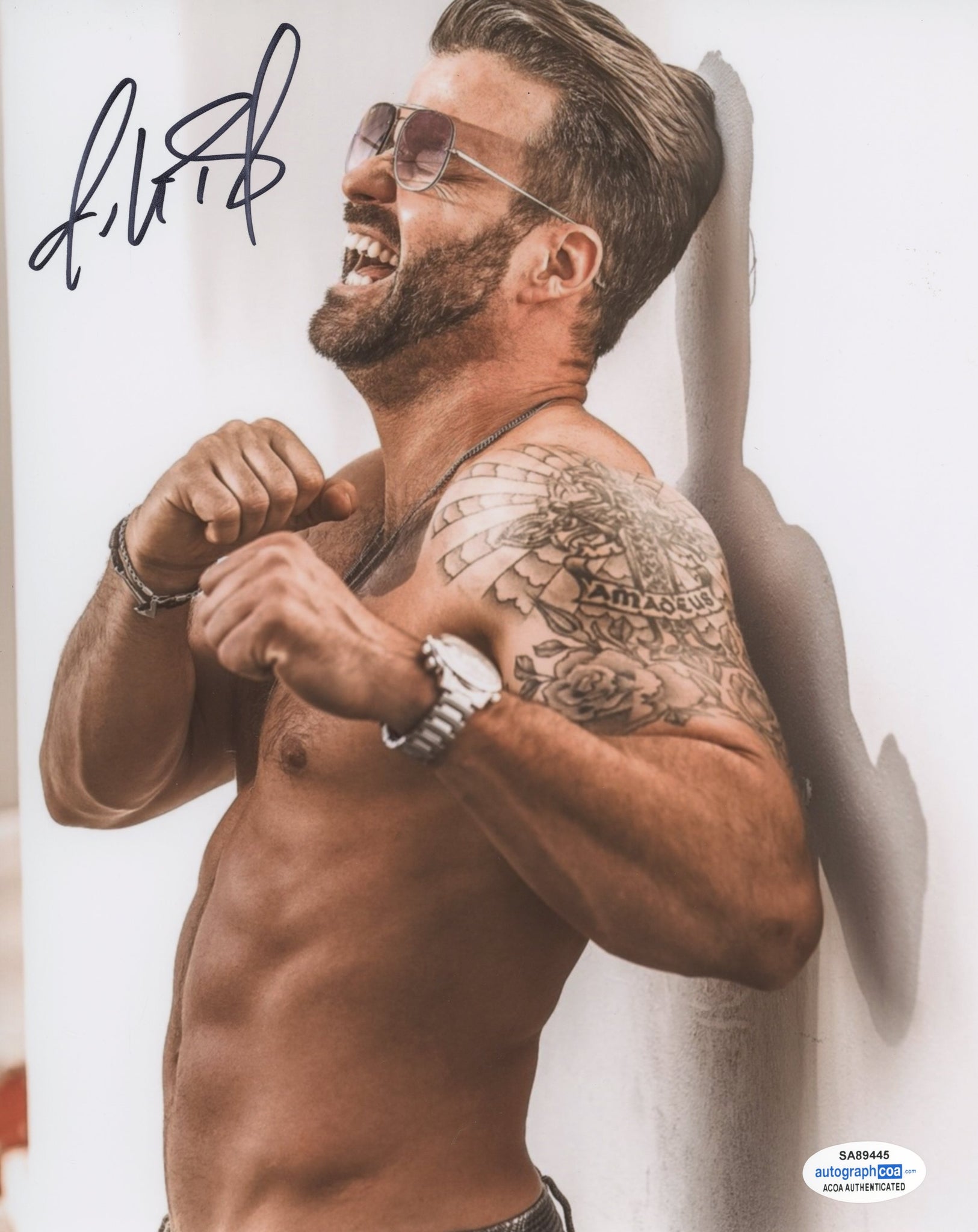 Johnny Bananas MTV The Challenge Signed Autograph 8x10 Photo ACOA