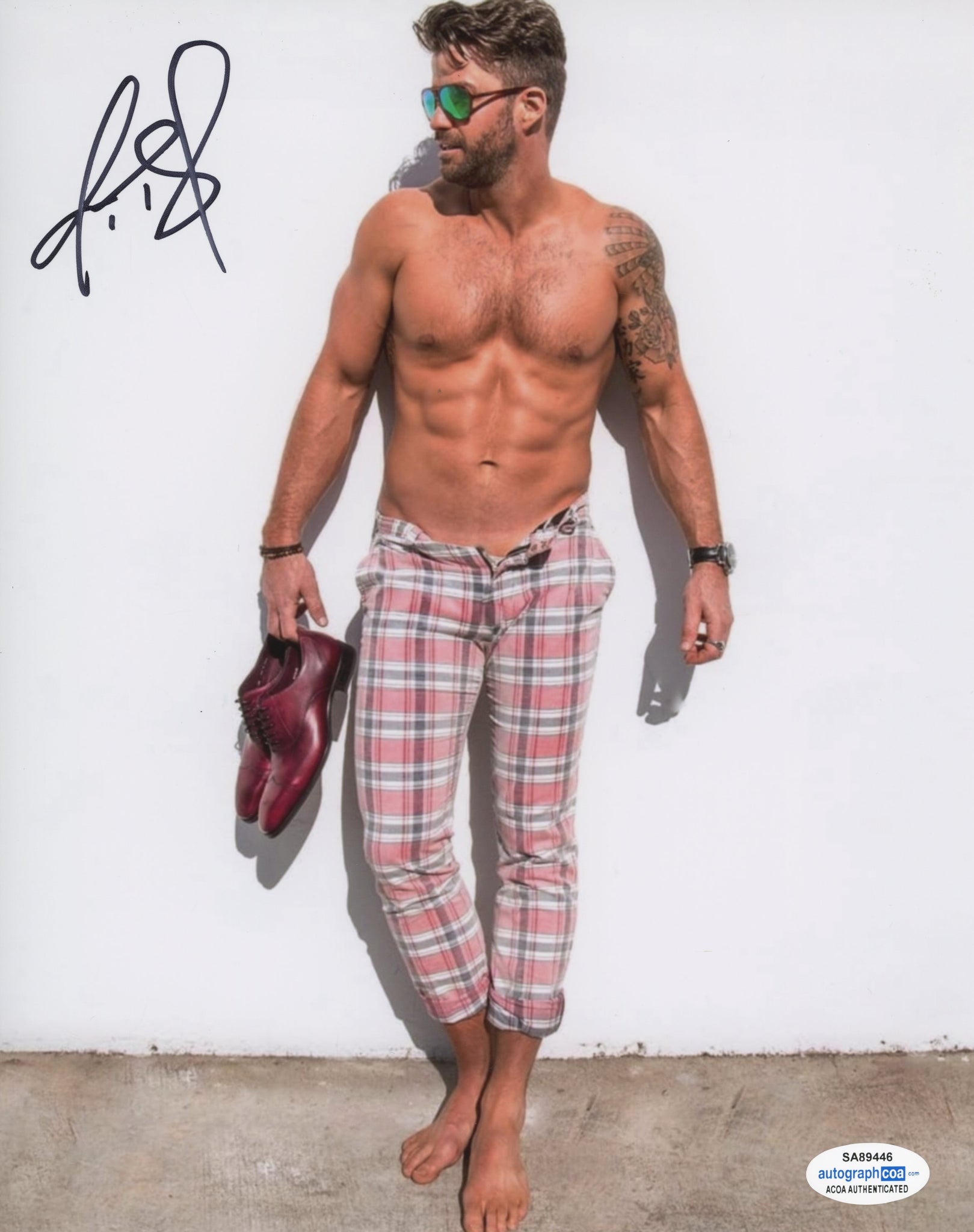 Johnny Bananas MTV The Challenge Signed Autograph 8x10 Photo ACOA