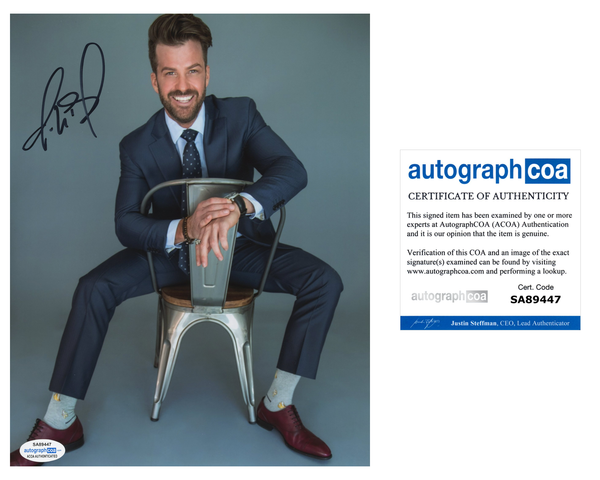 Johnny Bananas MTV The Challenge Signed Autograph 8x10 Photo ACOA