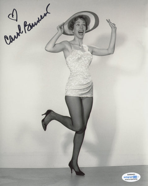 Carol Burnett Signed Autograph 8x10 Photo ACOA