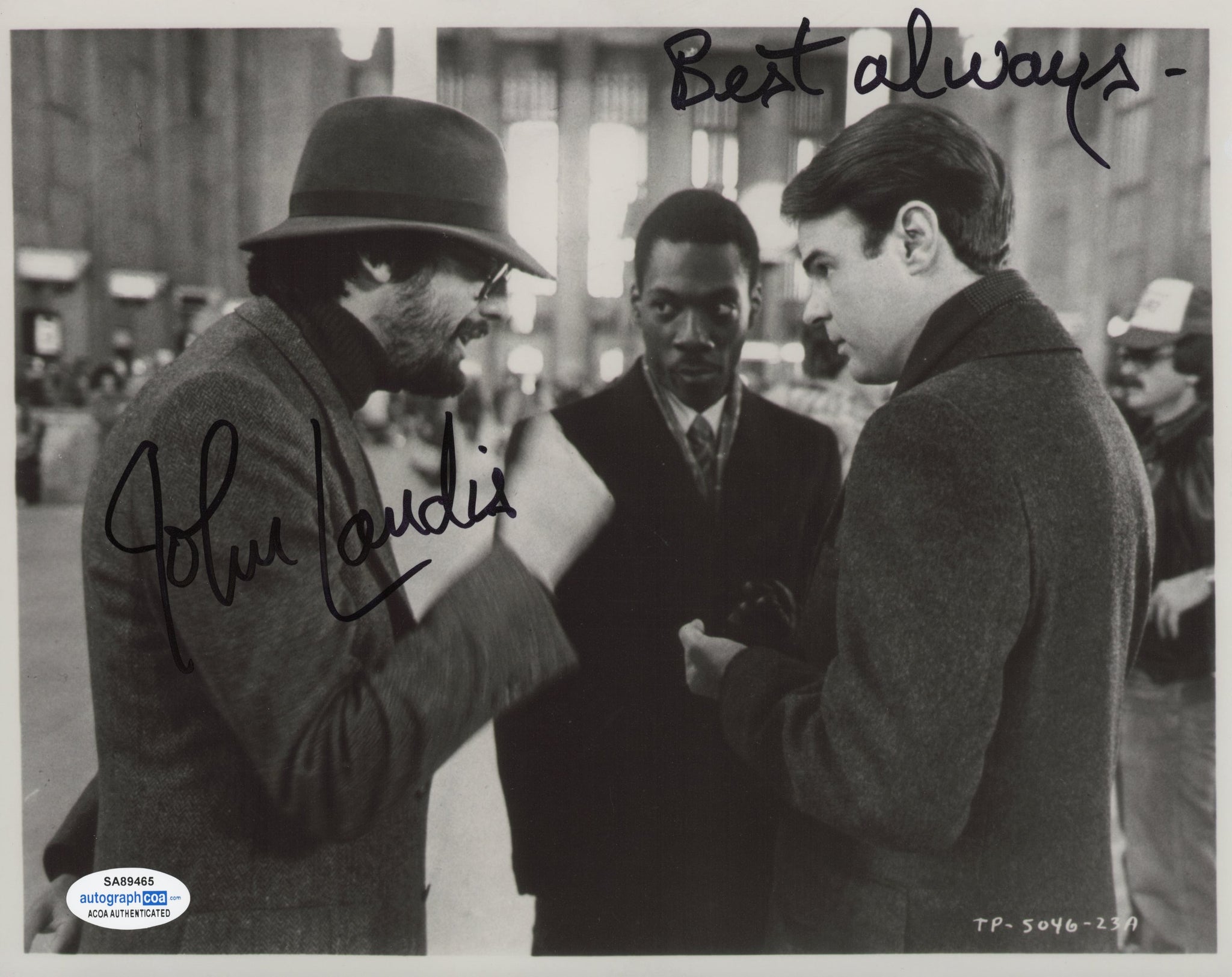 John Landis Trading Places Signed Autograph 8x10 Photo ACOA