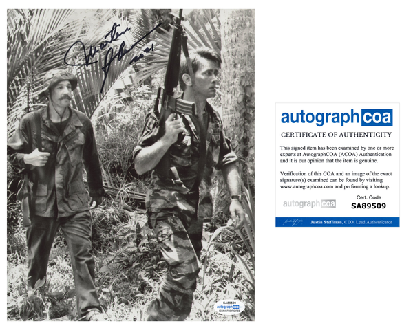 Martin Sheen Apocalypse Now Signed Autograph 8x10 Photo ACOA