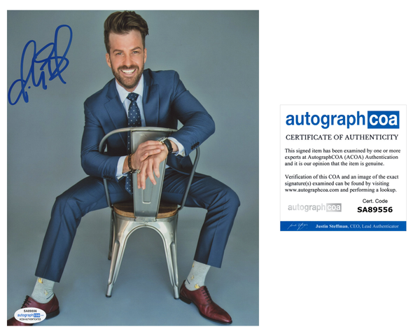 Johnny Bananas MTV The Challenge Signed Autograph 8x10 Photo ACOA