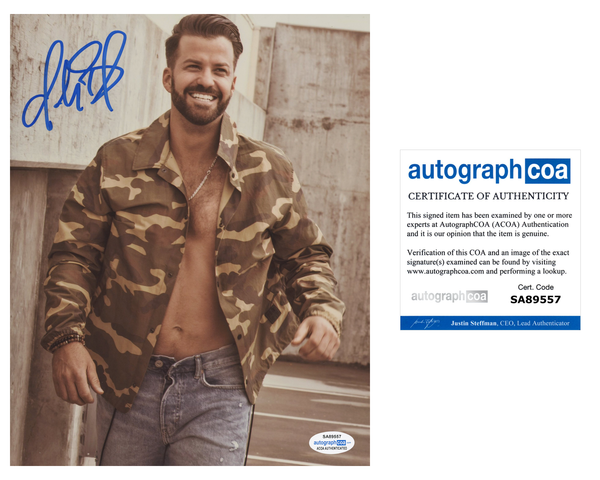 Johnny Bananas MTV The Challenge Signed Autograph 8x10 Photo ACOA