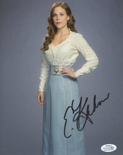 Erin Krakow When Calls the Heart Signed Autograph 8x10 Photo ACOA