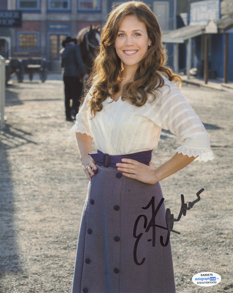 Erin Krakow When Calls the Heart Signed Autograph 8x10 Photo ACOA