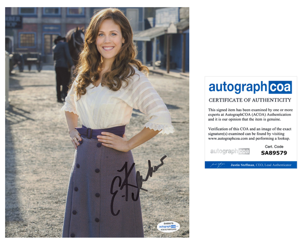 Erin Krakow When Calls the Heart Signed Autograph 8x10 Photo ACOA