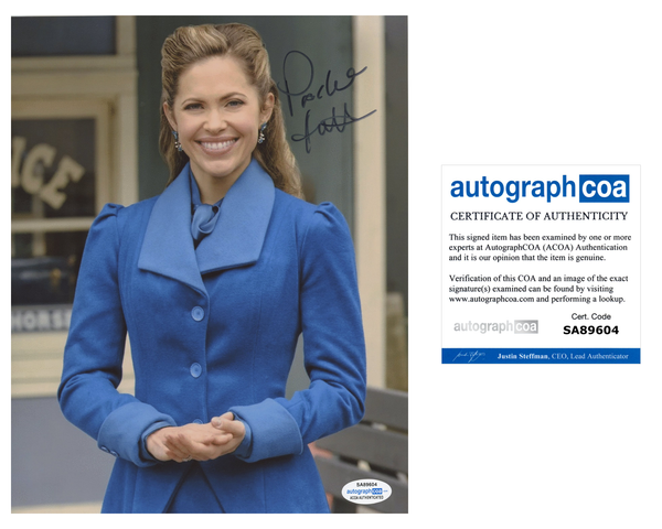 Pascale Hutton When Calls the Heart Signed Autograph 8x10 Photo ACOA