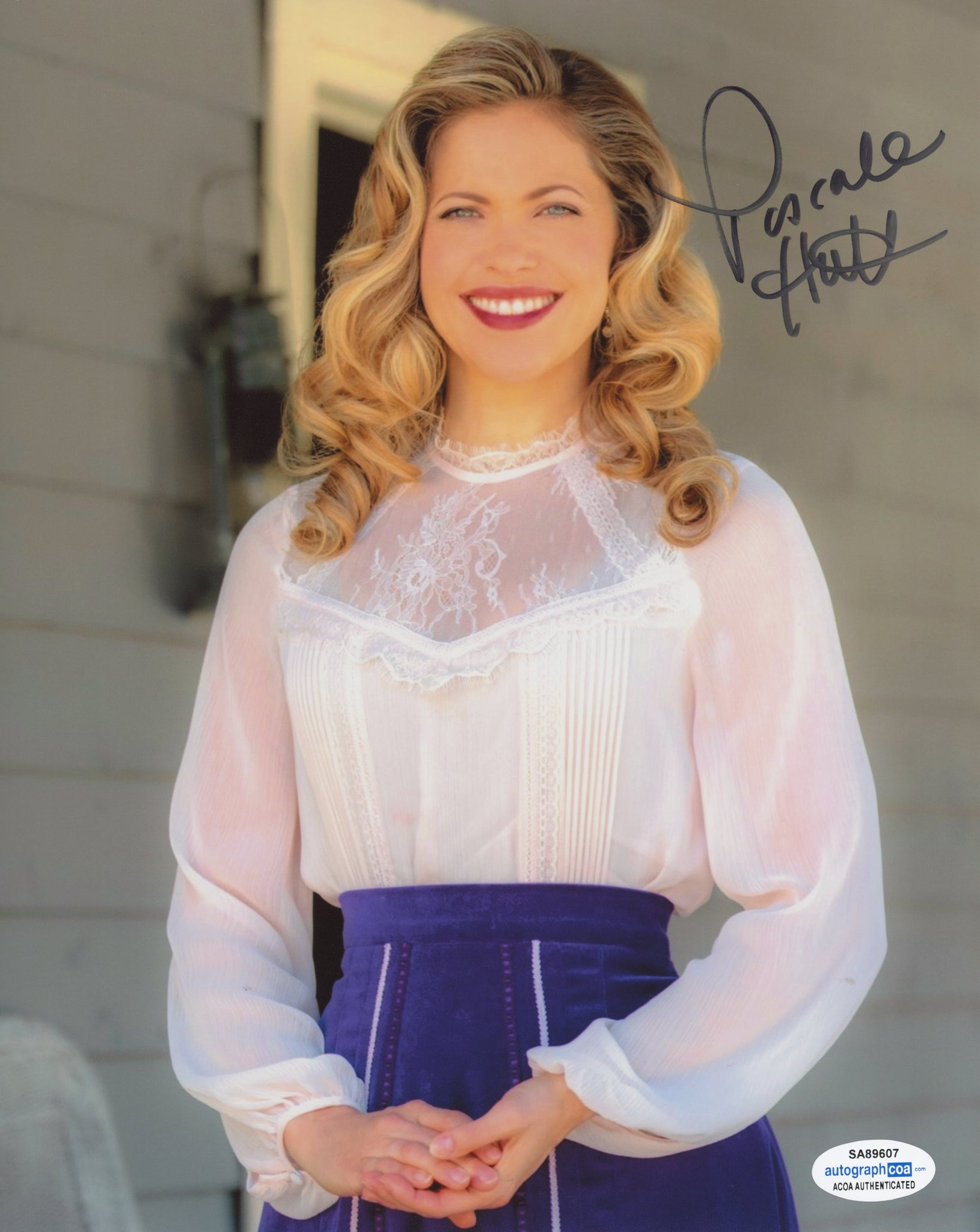 Pascal Hutton Chest Pascale Hutton When Calls the Heart Signed Autograph 8x10 Photo ACOA ...