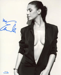 Emmanuelle Chriqui Sexy Superman and Lois Signed Autograph 8x10 Photo ACOA