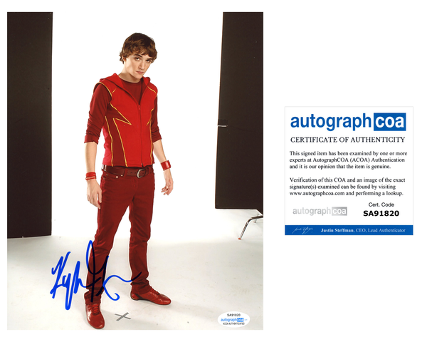 Kyle Gallner Smallville Signed Autograph 8x10 Photo ACOA