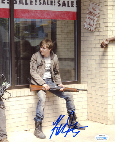 Kyle Gallner Walking Dead Signed Autograph 8x10 Photo ACOA