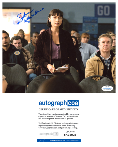 Sofia Hasmik Superman and Lois Signed Autograph 8x10 Photo ACOA