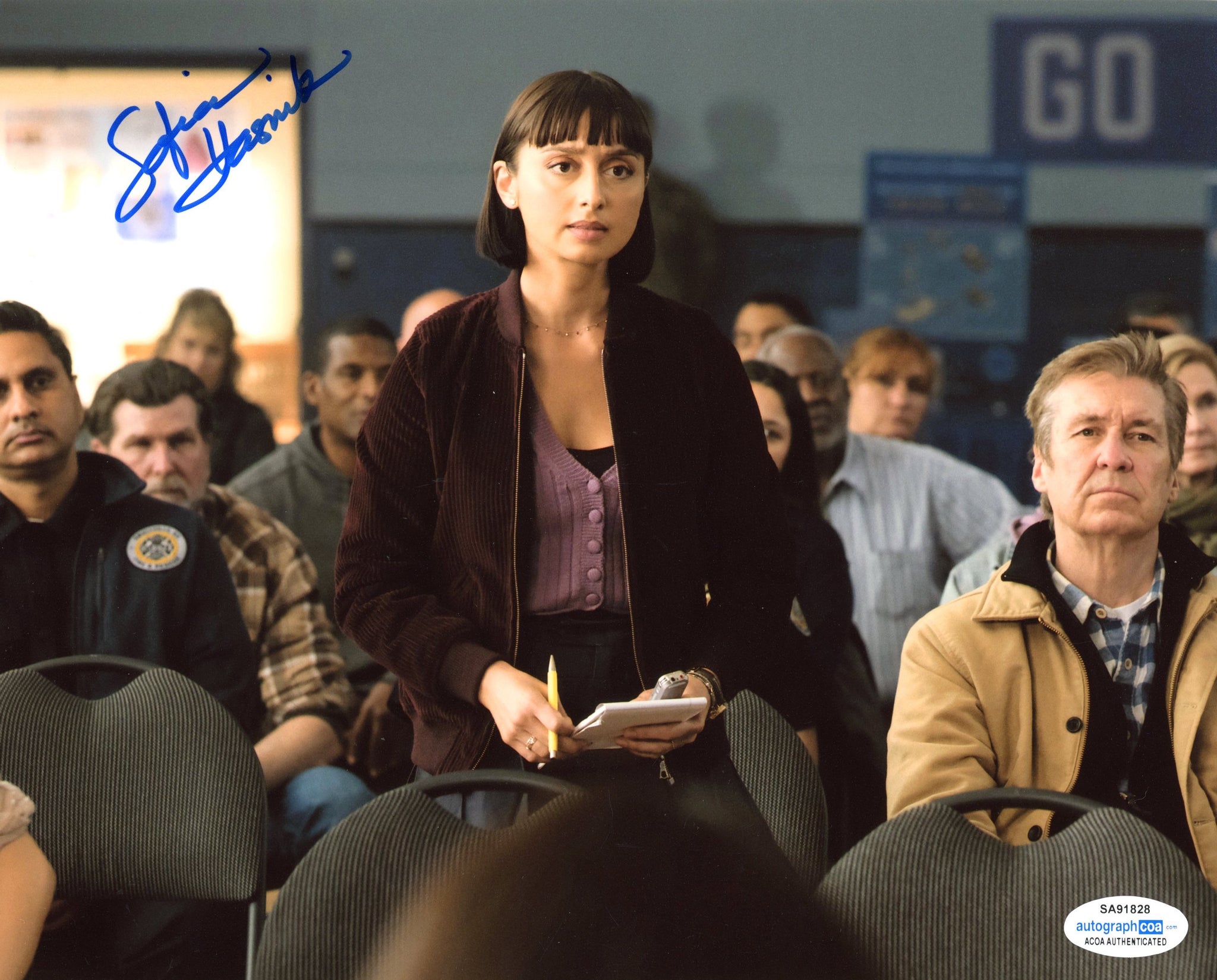 Sofia Hasmik Superman and Lois Signed Autograph 8x10 Photo ACOA