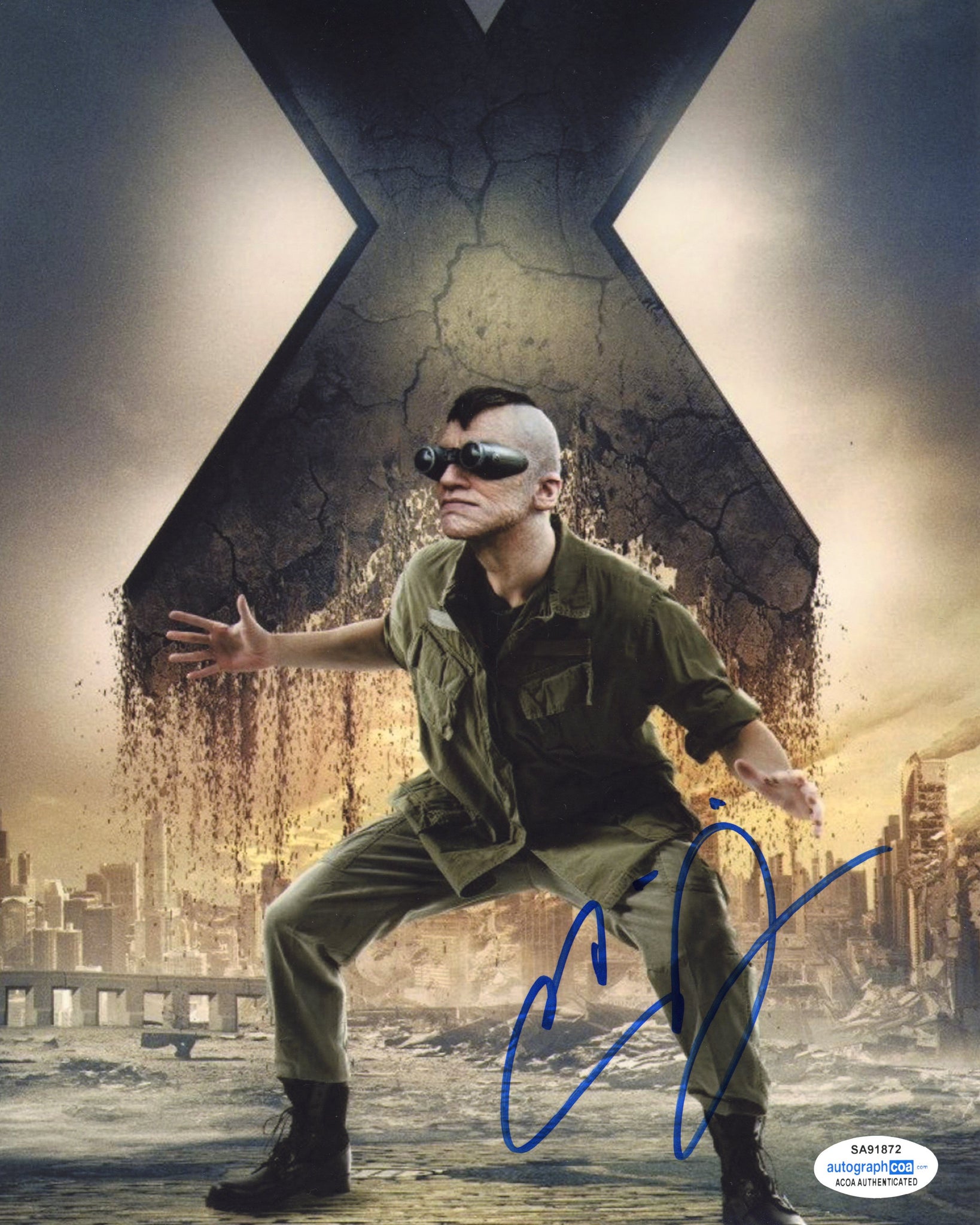 Evan Jonigkeit X-Men Signed Autograph 8x10 Photo ACOA
