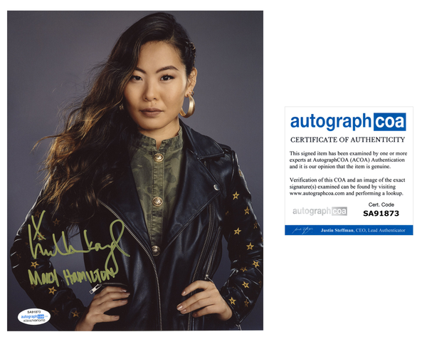 Nicole Kang Batwoman Signed Autograph 8x10 Photo ACOA