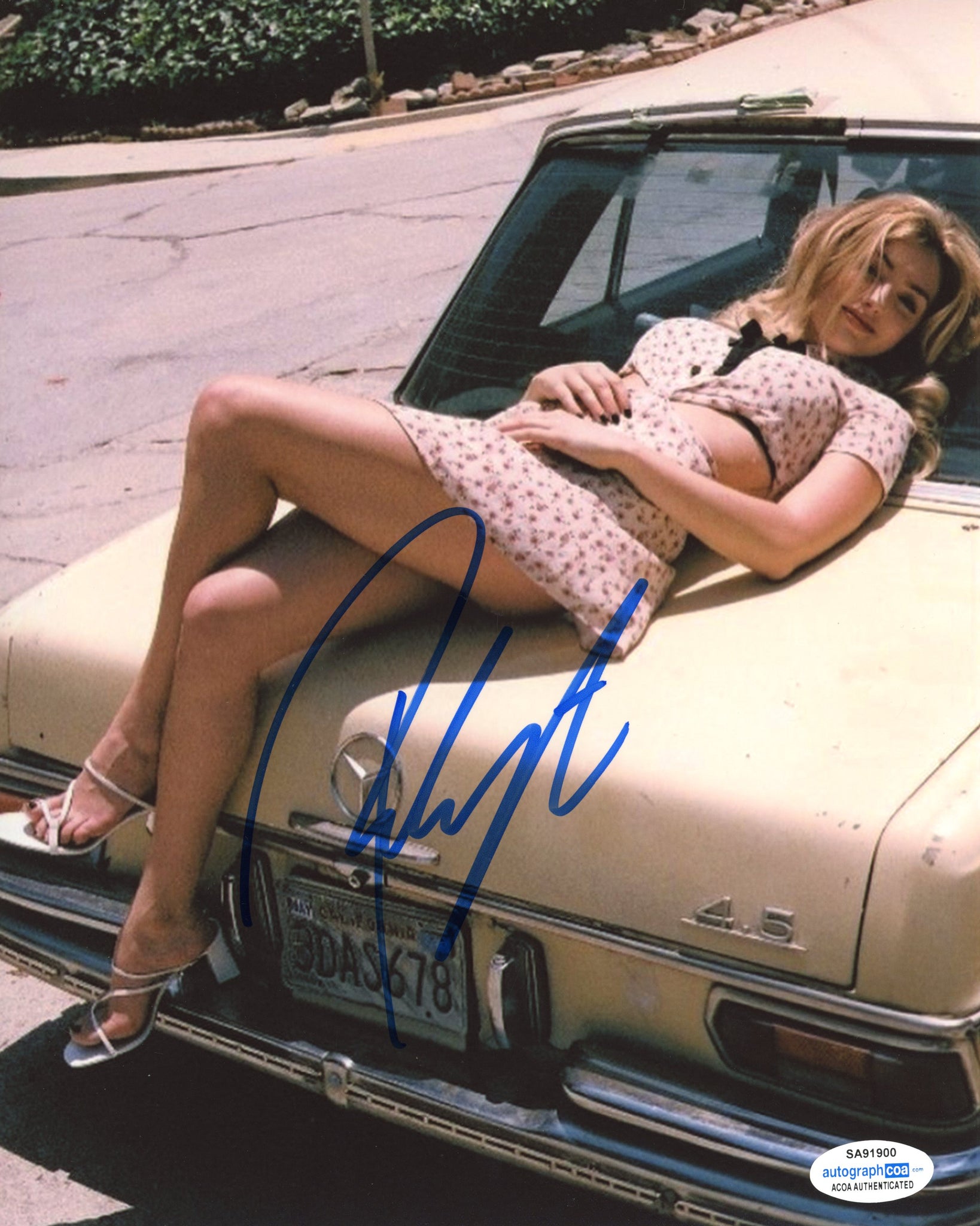 Peyton List Sexy Cobra Kai Signed Autograph 8x10 Photo ACOA