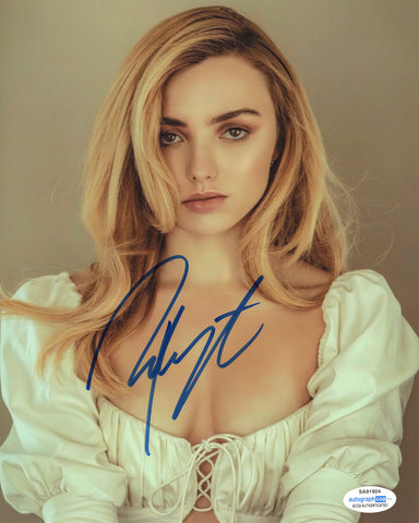 Peyton List Cobra Kai Signed Autograph 8x10 Photo ACOA