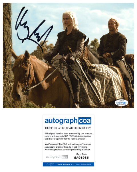 Harry Lloyd Game of Thrones Signed Autograph 8x10 Photo ACOA