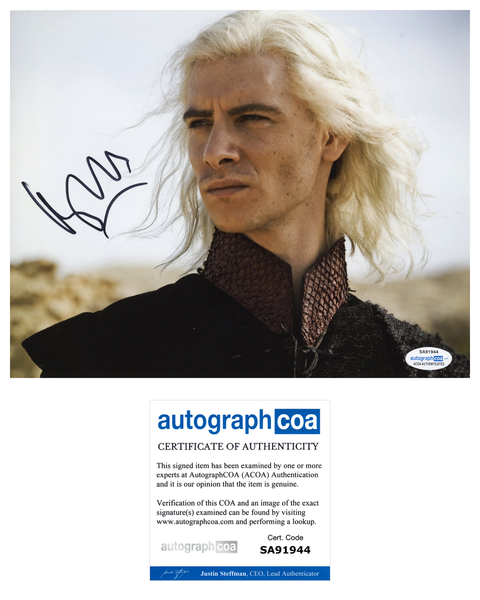 Harry Lloyd Game of Thrones Signed Autograph 8x10 Photo ACOA