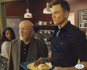 Joel McHale Community Signed Autograph 8x10 Photo ACOA